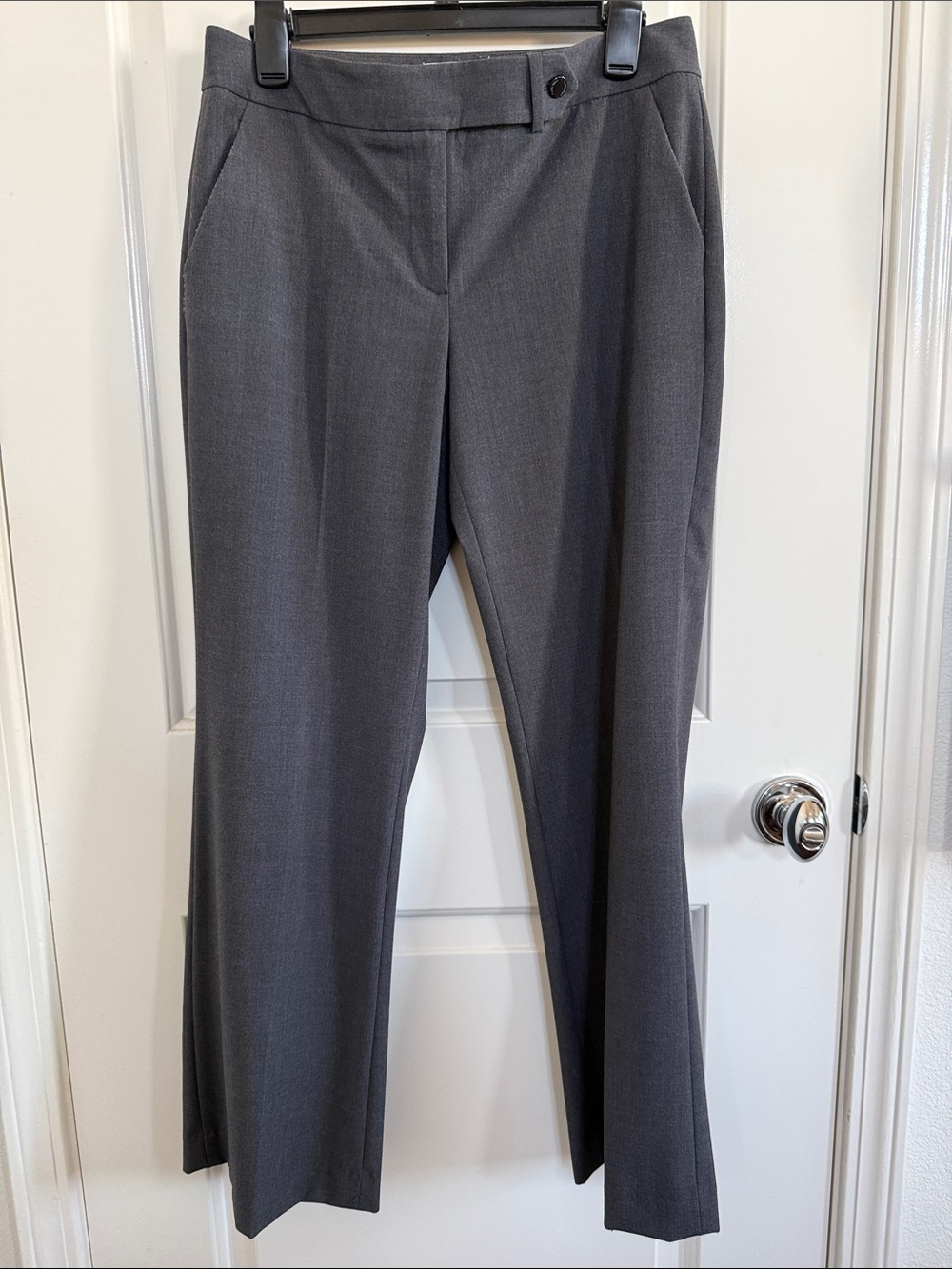 Calvin Klein Women's Gray Classic Dress Pants